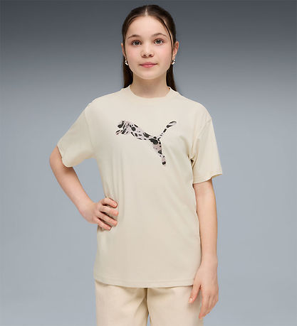 Puma T-Shirt - ESS Graphic - Alpine Snow