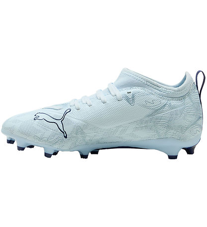 Puma Fodboldstøvler - Ultra 6 Match FG/AG Jr - Icy Blue/Hvid/Blu