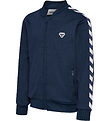 Hummel Cardigan - hmlJR Archive Zip - Navy