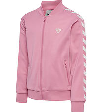 Hummes Cardigan - hmlJR Archive Zip - Pink