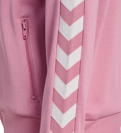 Hummes Cardigan - hmlJR Archive Zip - Pink