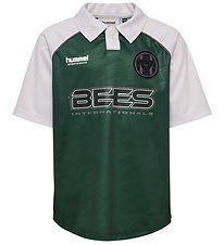 Hummel Football Shirt - hmlJR Soccer - Green/White