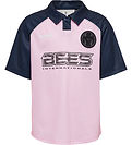 Hummel Football Shirt - hmlJR Soccer - Pink/Navy
