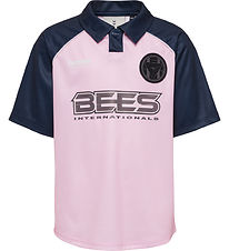 Hummel Fodboldtrøje - hmlJR Soccer - Pink/Navy