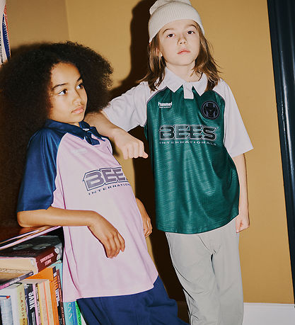 Hummel Fodboldtrøje - hmlJR Soccer - Pink/Navy