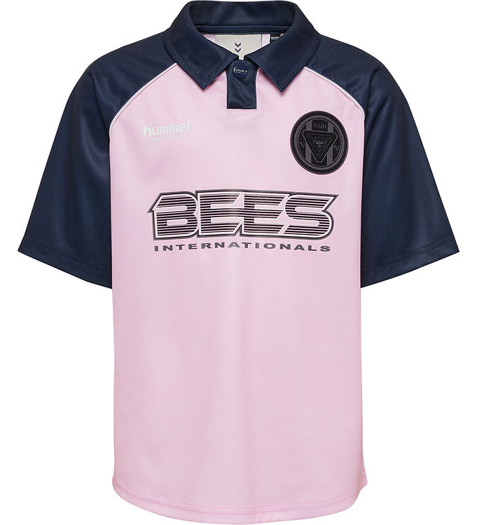 Hummel Fodboldtrøje - hmlJR Soccer - Pink/Navy
