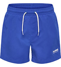 Hummel Badeshorts - hmlJR - Dazzling Blue