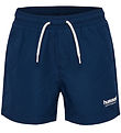 Hummel Badeshorts - hmlJR - Dress Blues
