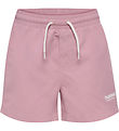 Hummel Badeshorts - hmlJR - Mauve Shadow