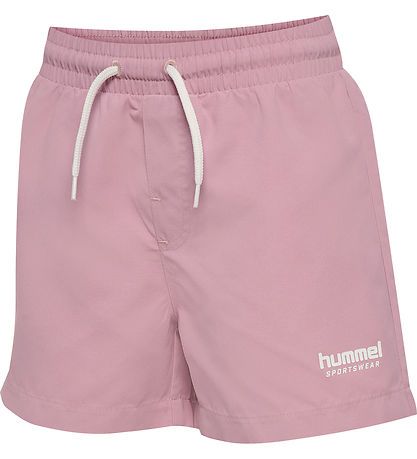 Hummel Badeshorts - hmlJR - Mauve Shadow