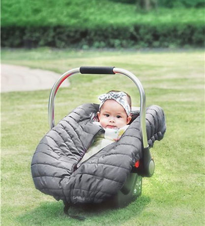BabyDan Sædeovertræk Til Autostol - Grey