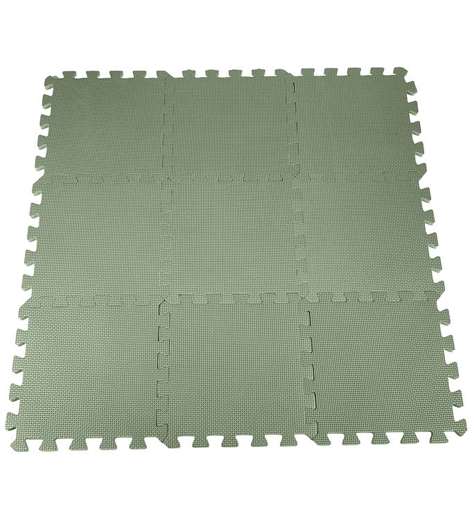 BabyDan Legegulv - 90x90 cm - Grøn