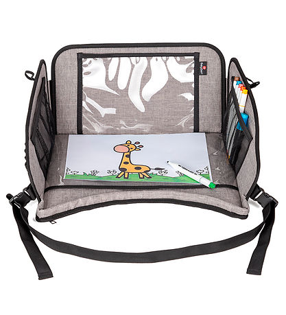 BabyDan Aktivitetsbakke - TravelFun - Grå