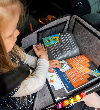 BabyDan Aktivitetsbakke - TravelFun - Grå