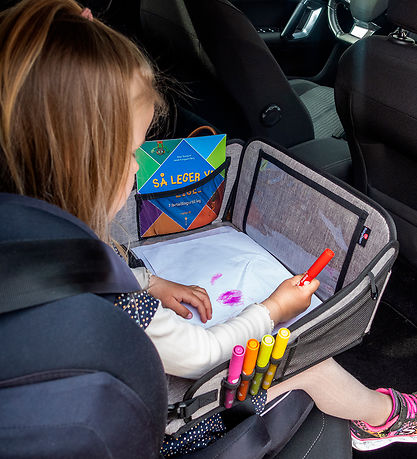 BabyDan Aktivitetsbakke - TravelFun - Grå