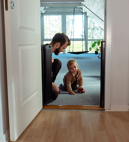 BabyDan Sikkerhedsgitter - Guard Me - Sort