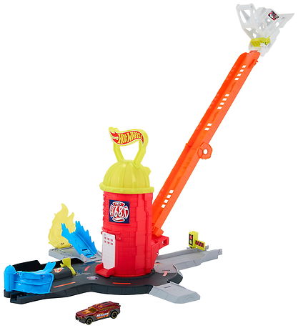 Hot Wheels Bilbane - City Super Fire Station Playset