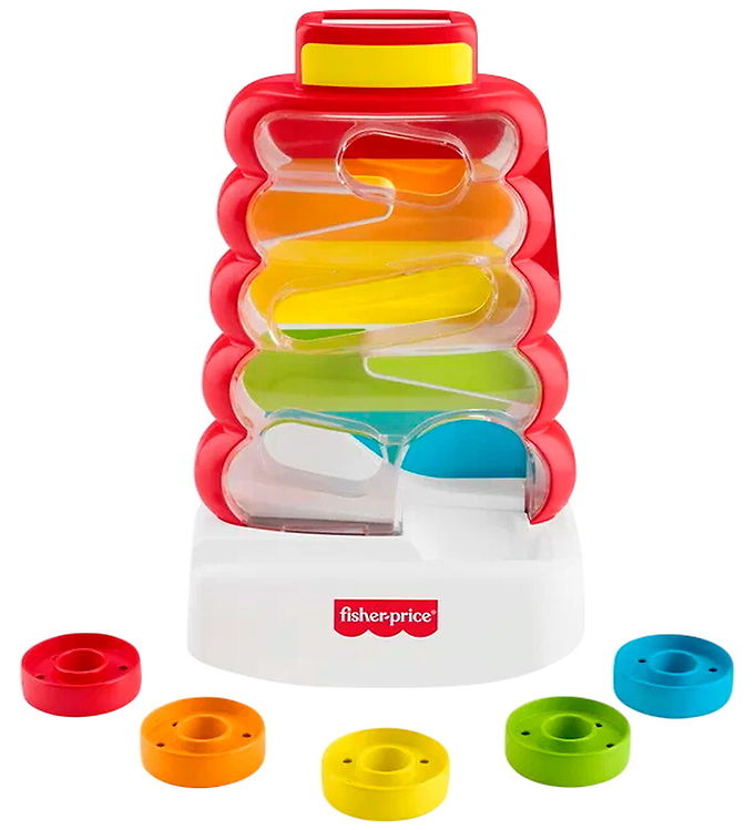 Fisher-Price Kuglebane - 28 cm - Drop Through Rock-A-Stack