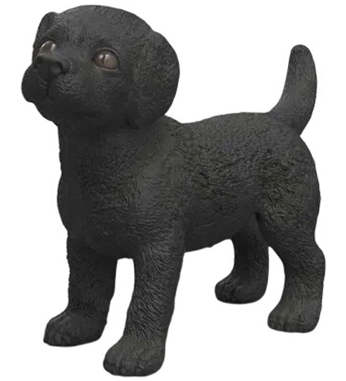Schleich Wild Life - Sort Labrador Retriever-hvalp - H: 3,7 cm