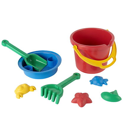 Dantoy Bucket Set - Red
