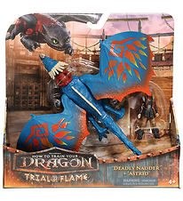 Dragons Legetøj - Viking & Dragon-Deadly Nadder & Astrid