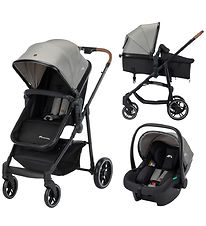 Bebeconfort Klapvogn - 3-i-1 - Haze Trio Lux - Grå