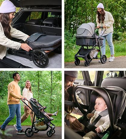 Bebeconfort Klapvogn/Barnevogn/Autostol - Haze Trio Lux - Tinted