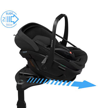 Maxi Cosi Autostol - Coral Slide Pro - Sort