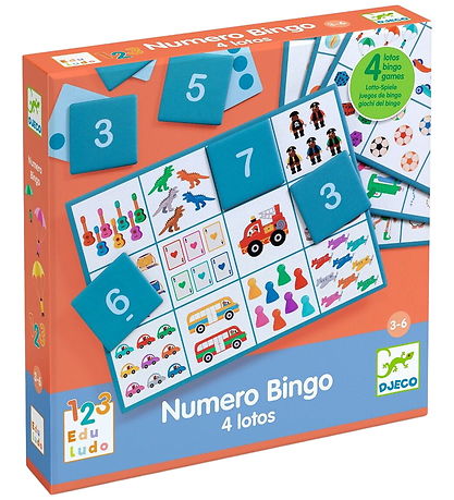 Djeco Billedlotteri m. Numre