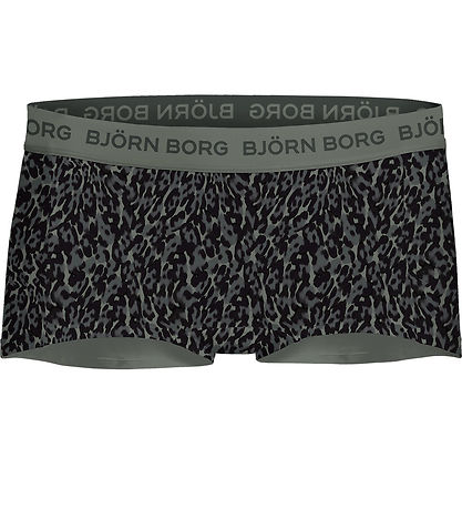 Björn Borg Boxershorts - 3-pak - Grøn/Sort