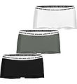 Björn Borg Boxershorts - 3-pak - Logo - Grøn/Hvid/Sort