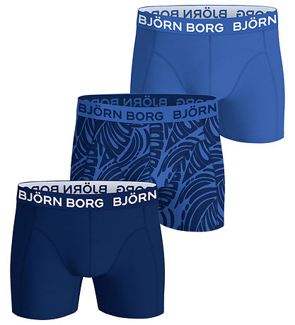 Björn Borg Boxershorts - 3-pak - Blå