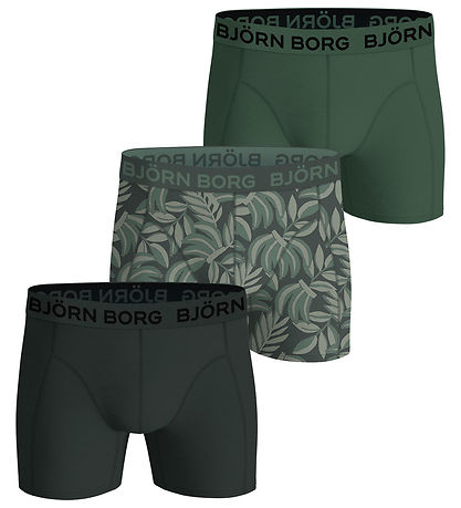 Björn Borg Boxershorts - 3-pak - Grøn