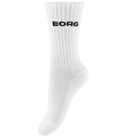 Björn Borg Strømper - 3-pak - Crew - Hvid