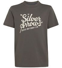 adidas Performance T-shirt - Mer - Granit/Owhite