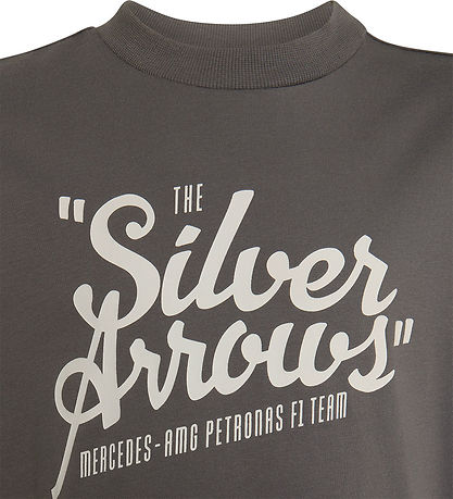 adidas Performance T-shirt - Mer - Granit/Owhite