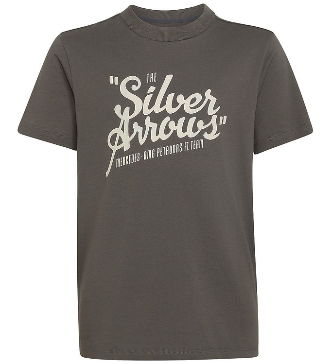 adidas Performance T-shirt - Mer - Granit/Owhite