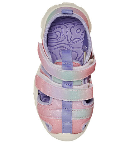 Hummel 샌들 - 벨크로 유아용 - 멀티 컬러 핑크