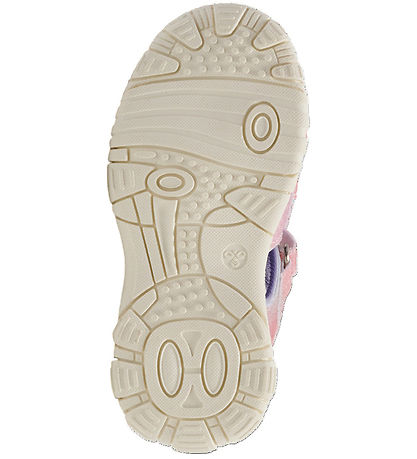 Hummel 샌들 - 벨크로 유아용 - 멀티 컬러 핑크