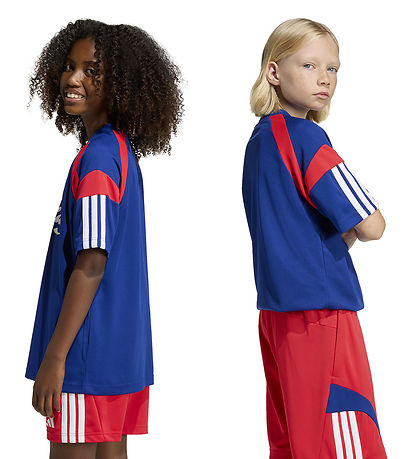 adidas Performance T-shirt - J Hot - Mysink/White/Purrub