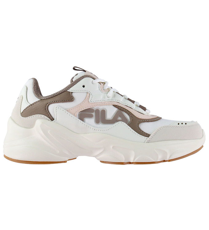 Fila Sko - Collene Logo - Turtledove-White