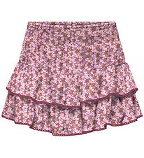 Kids Only Nederdel - KogGlow - Rose Brown/Ditsy flower