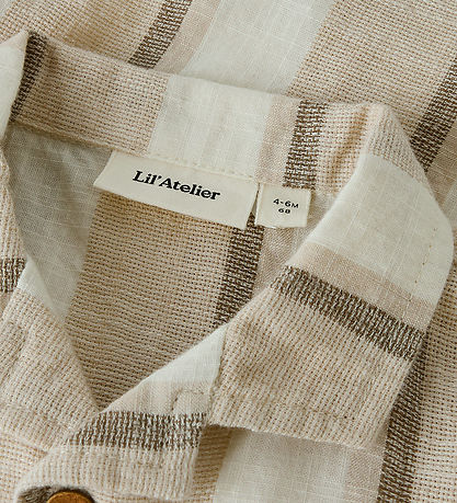 Lil Atelier Skjorte - Loose - NbmFibert - Coconut Milk
