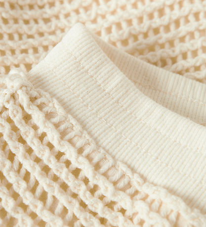 Lil Atelier Shorts - Strik - NmfFlora - Coconut Milk