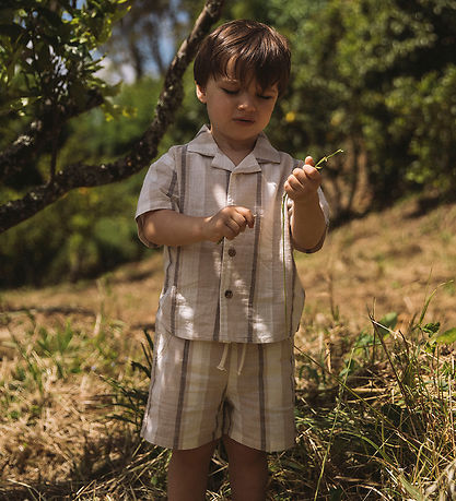 Lil Atelier Shorts - Loose - NmmFibert - Coconut Milk