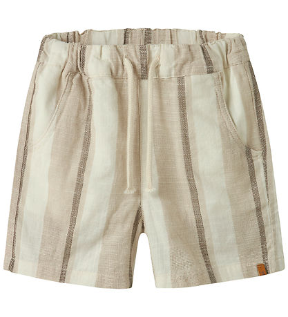 Lil Atelier Shorts - Loose - NmmFibert - Coconut Milk