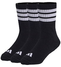 adidas Performance Strømper - 3-pak - KD C CRW - Black/White/Whi
