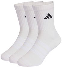 adidas Performance Strømper - 3-pak - KD C CRW - White/White/Bla