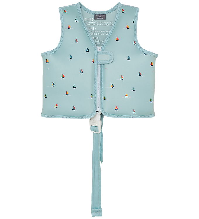 Color Kids Svømmevest - Ether m. Sejlbåde billede