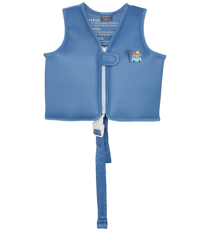 Color Kids Svømmevest - Coronet Blue m. Bil